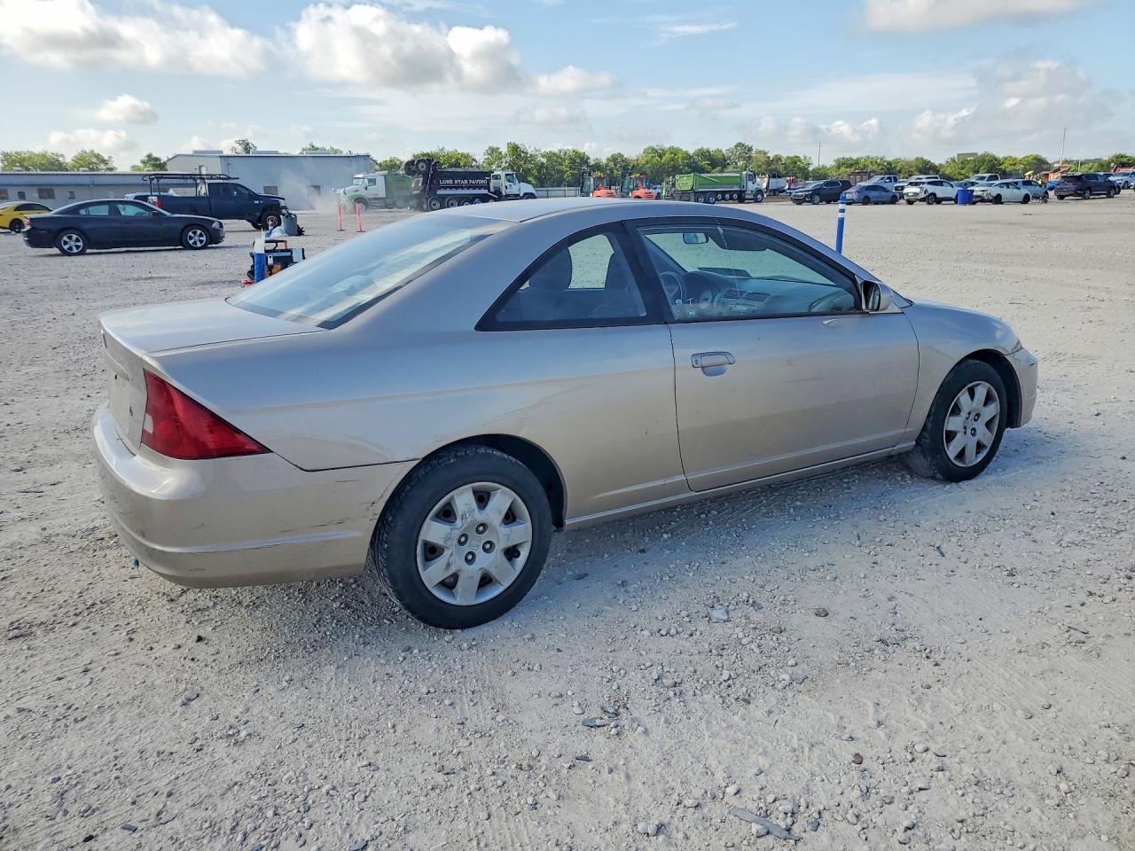 2002 Honda Civic Ex Золотой vin: 1HGEM22952L005182