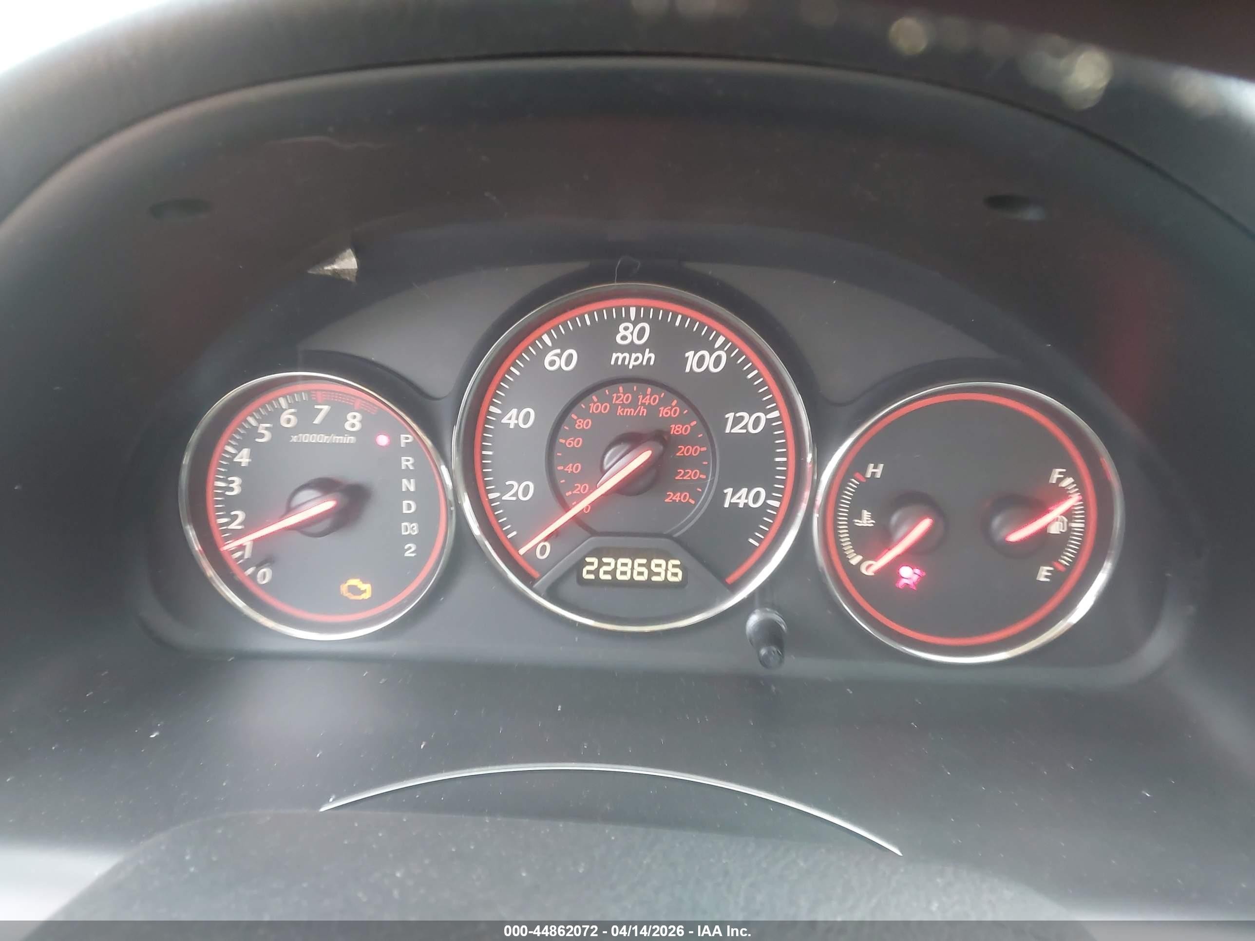 2003 Honda Civic Ex Red vin: 1HGEM22953L050592