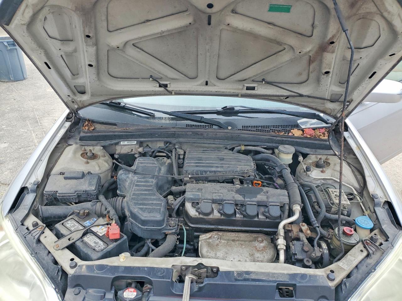 2004 Honda Civic Ex Gray vin: 1HGEM22954L009395