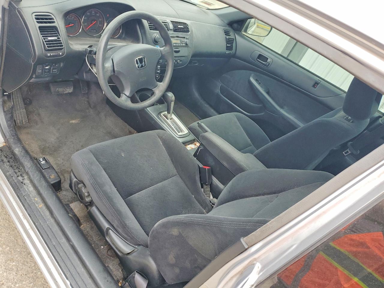 2004 Honda Civic Ex Gray vin: 1HGEM22954L009395