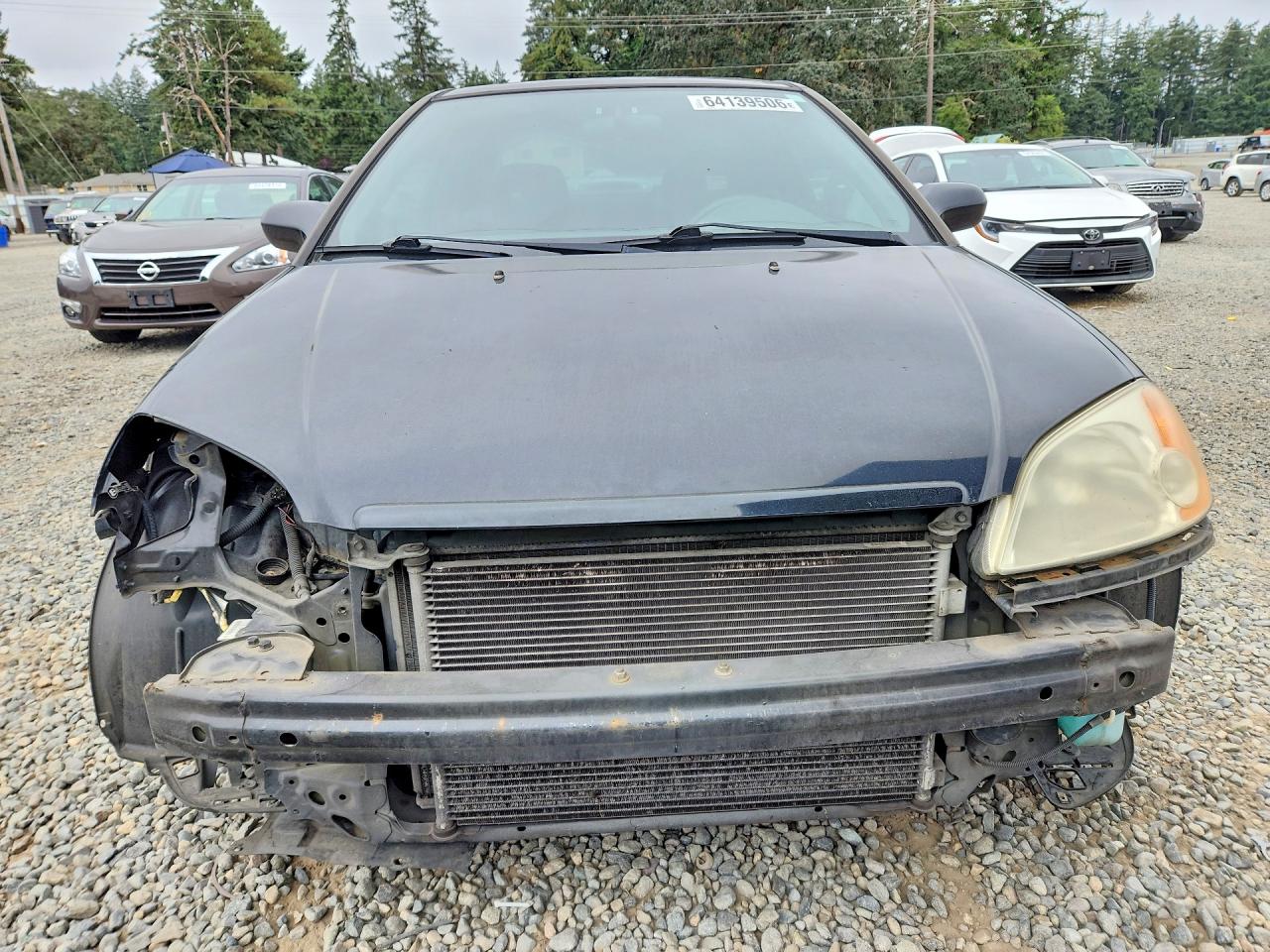 2003 Honda Civic Ex Black vin: 1HGEM22963L013860