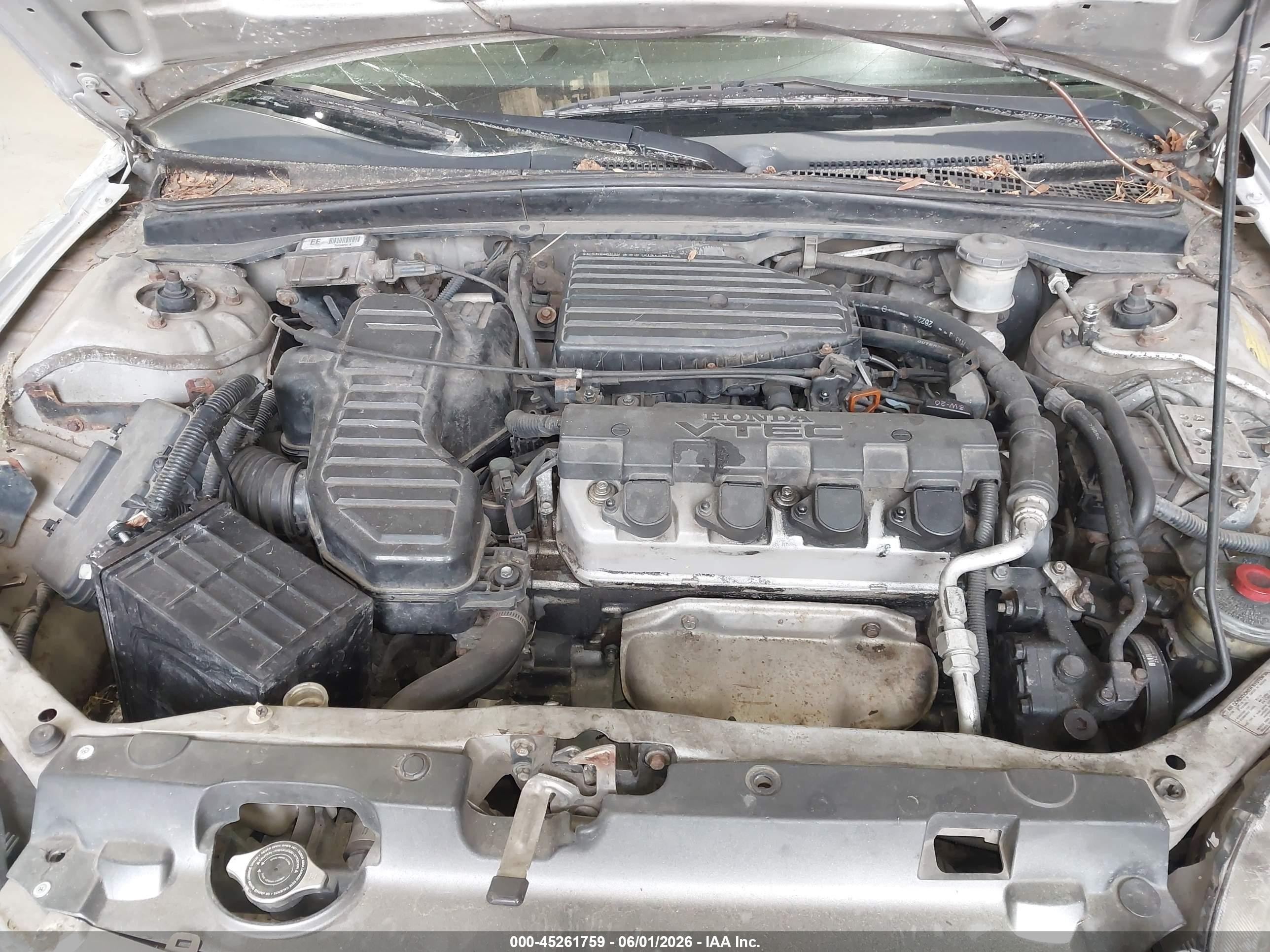 2003 Honda Civic Ex Silver vin: 1HGEM22963L019531