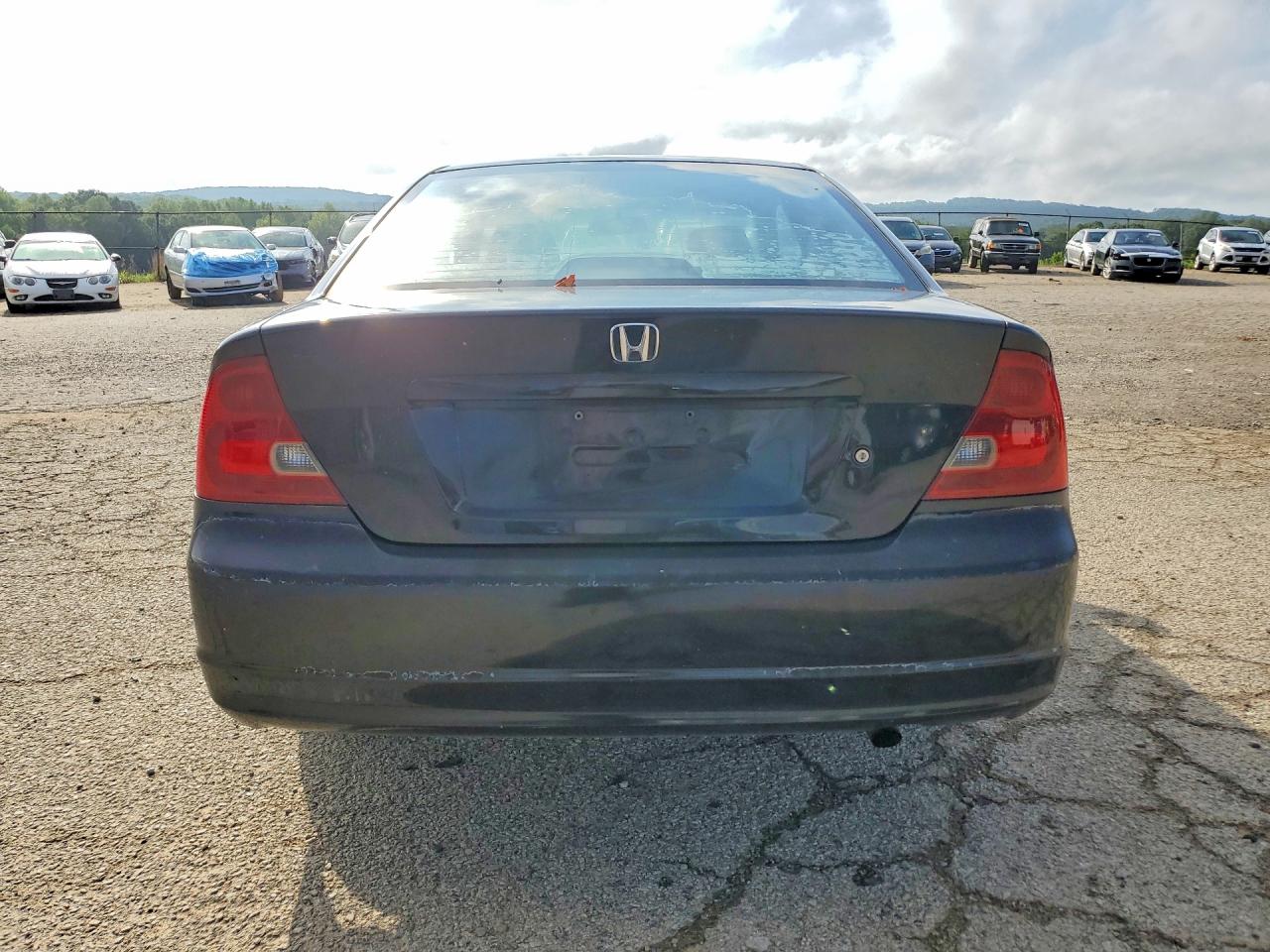 2003 Hond Civic Черный vin: 1HGEM22963L065778