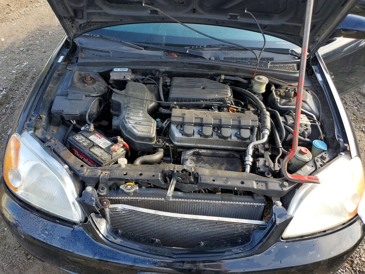 2003 Hond Civic Черный vin: 1HGEM22963L065778