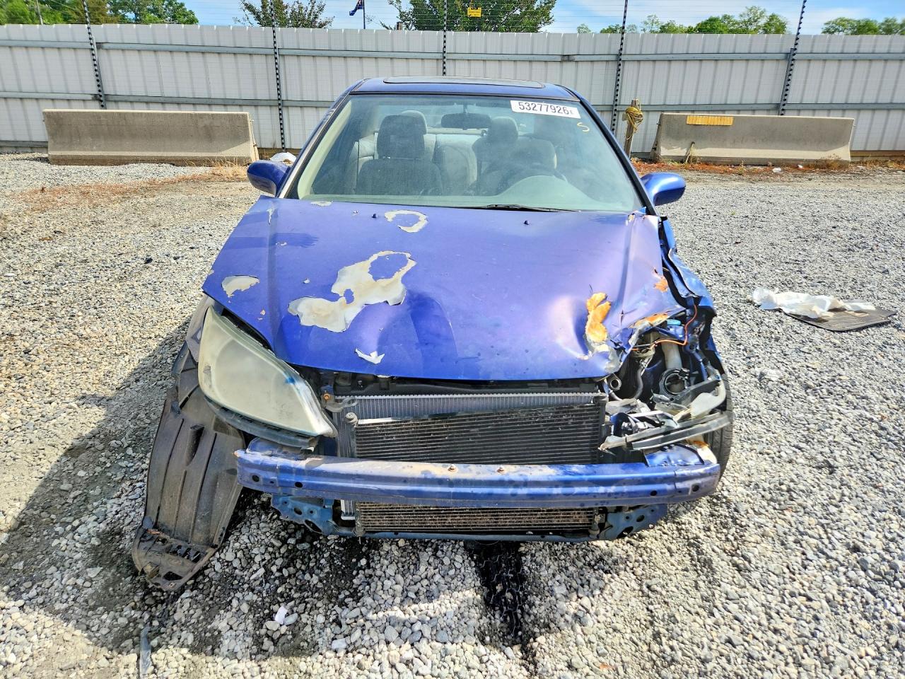 2005 Honda Civic Ex Blue vin: 1HGEM22965L047168