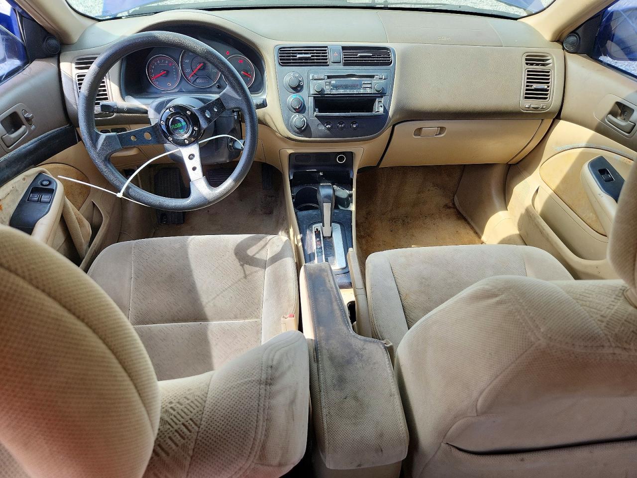 2005 Honda Civic Ex Blue vin: 1HGEM22965L047168