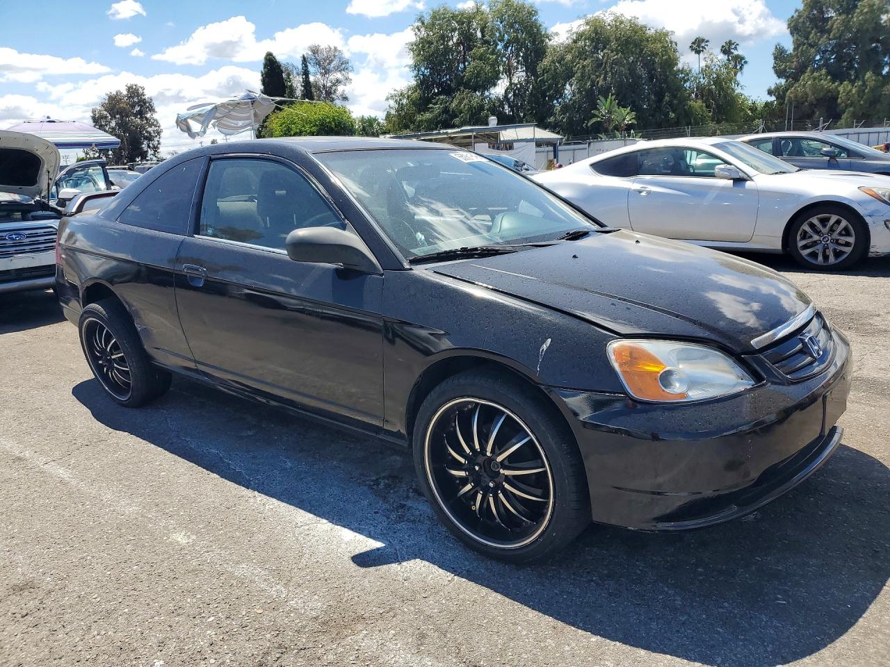 2001 Honda Civic Si Black vin: 1HGEM22971L088516