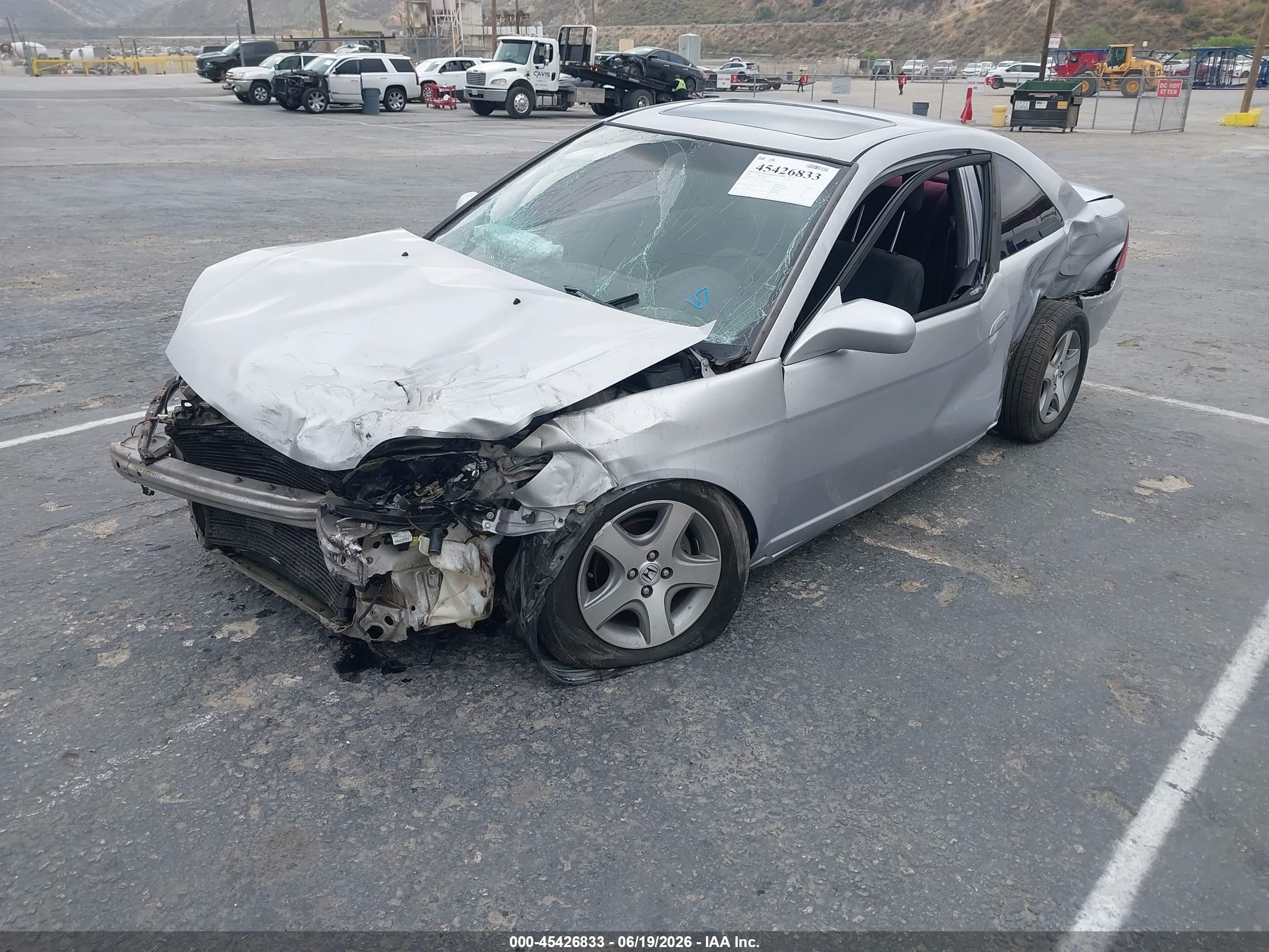 2004 Honda Civic Ex Серебряный vin: 1HGEM22974L053432