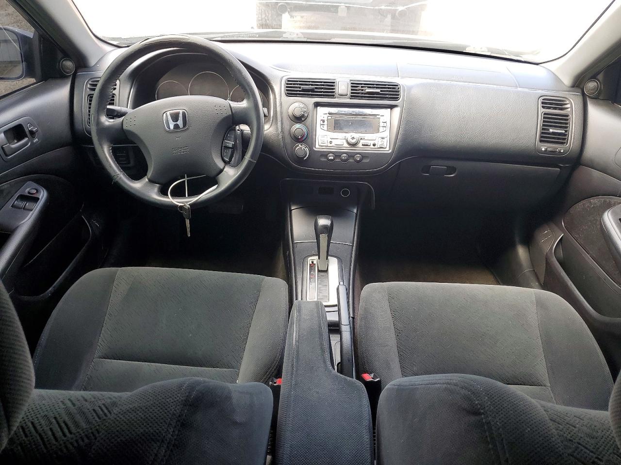 2005 Honda Civic Ex Gray vin: 1HGEM22975L049723