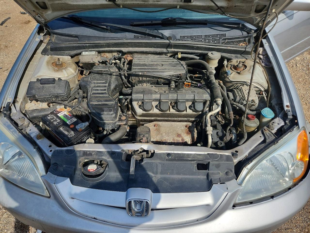 2003 Honda Civic Ex Серебряный vin: 1HGEM22983L003265