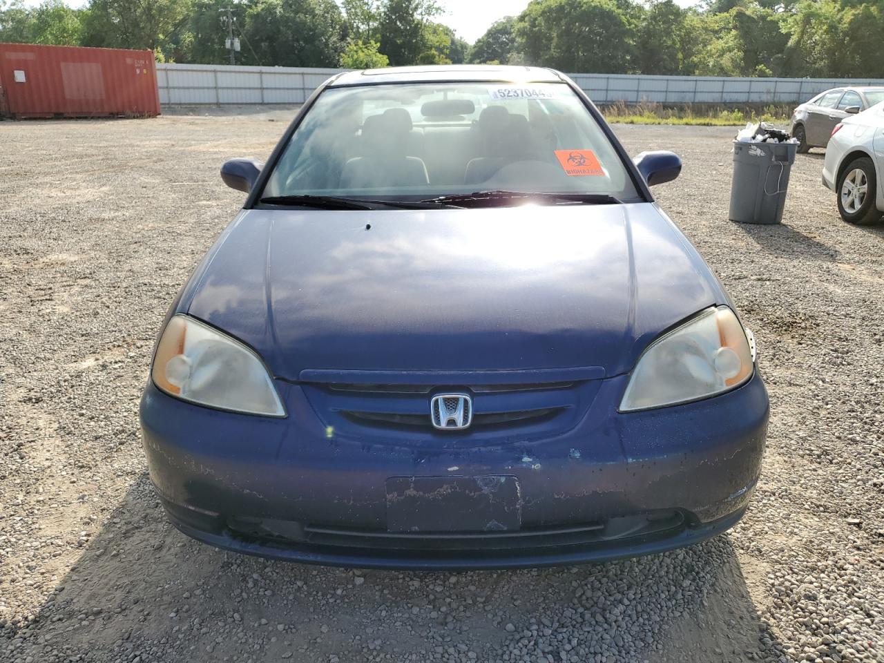 2003 Honda Civic Ex Blue vin: 1HGEM22983L005310