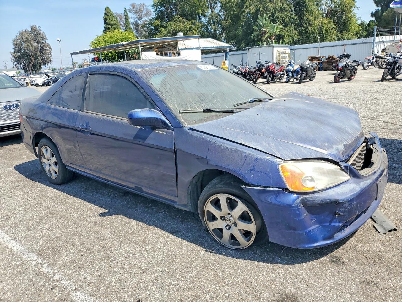 2003 Hond Civic Blue vin: 1HGEM22983L069914