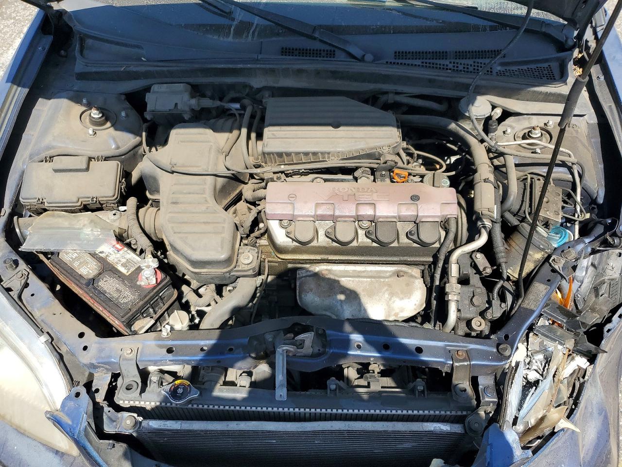 2003 Hond Civic Blue vin: 1HGEM22983L069914