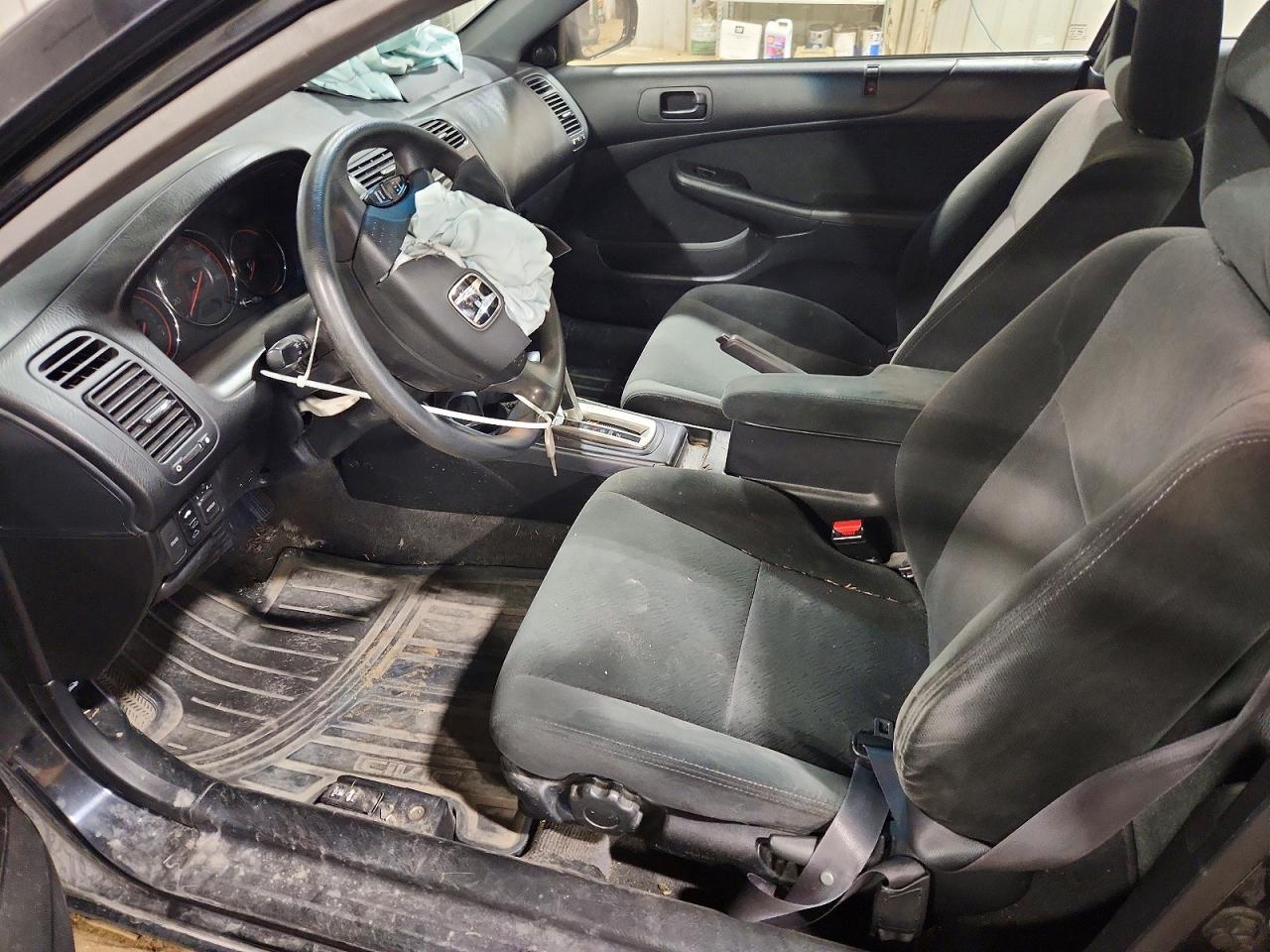 2004 Honda Civic Ex Черный vin: 1HGEM22984L002456