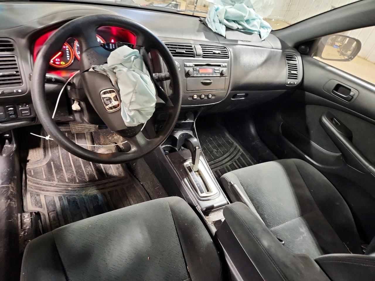 2004 Honda Civic Ex Черный vin: 1HGEM22984L002456