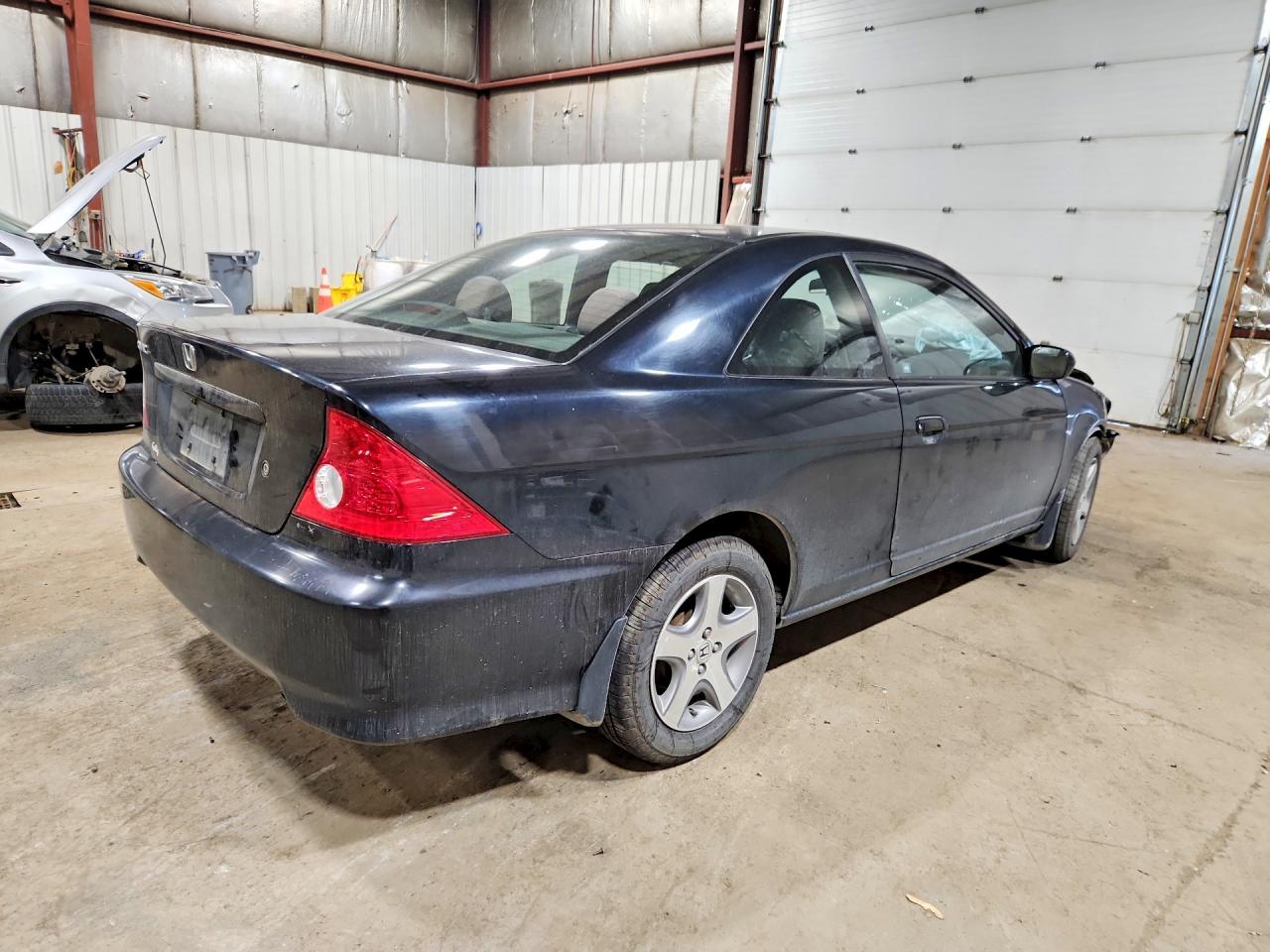2004 Honda Civic Ex Черный vin: 1HGEM22984L002456