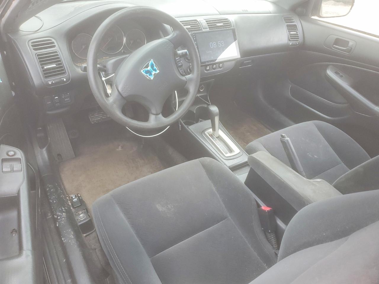2004 Honda Civic Ex Black vin: 1HGEM22984L013862