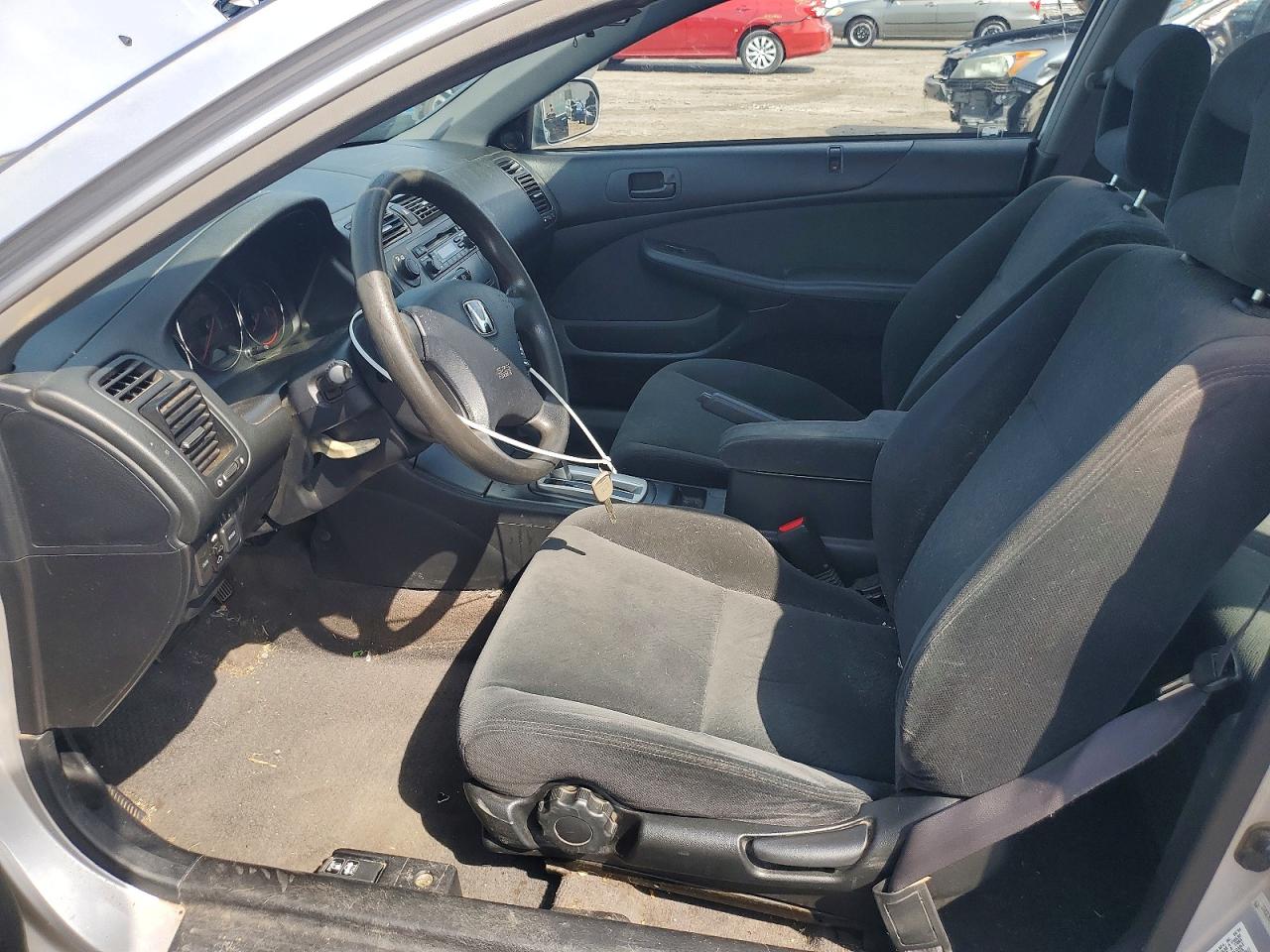 2004 Honda Civic Ex Silver vin: 1HGEM22984L053018