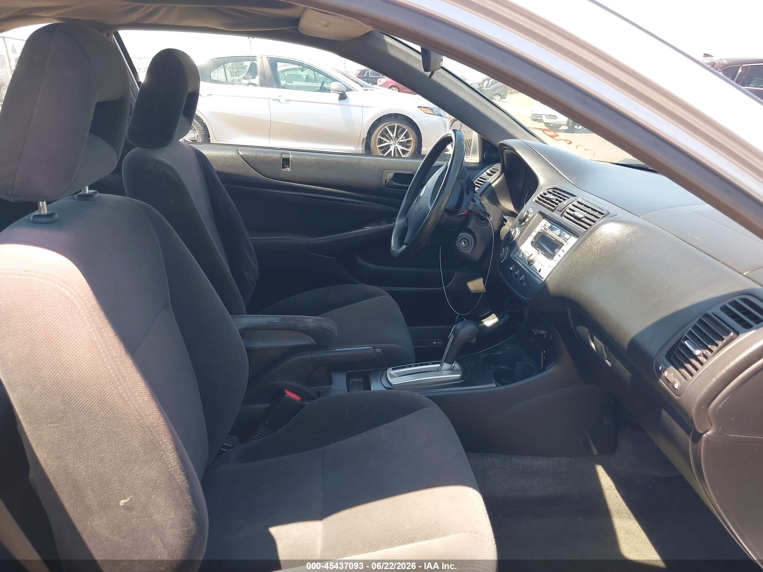 2005 Honda Civic Ex Silver vin: 1HGEM22985L013412