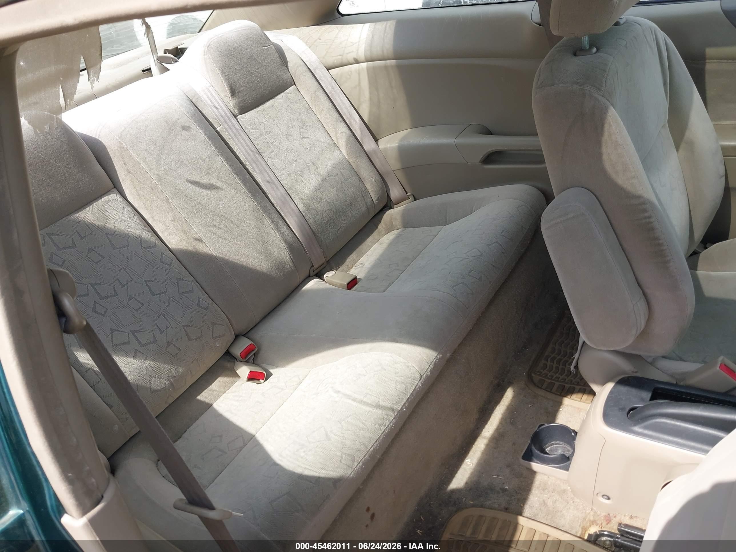2001 Honda Civic Ex Зеленый vin: 1HGEM22991L058742
