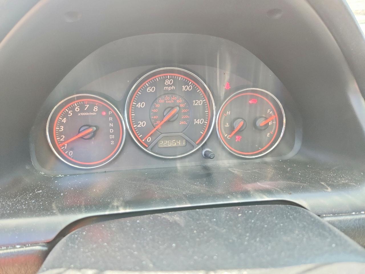 2004 Honda Civic Ex Red vin: 1HGEM22994L046157