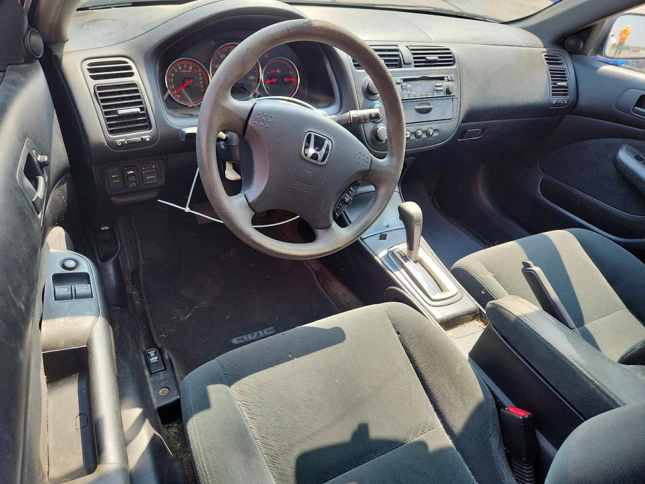 2004 Honda Civic Ex Серый vin: 1HGEM22994L054503