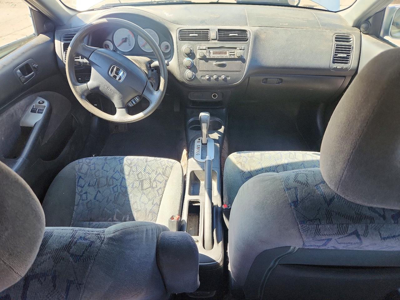 2001 Honda Civic Si Silver vin: 1HGEM229X1L080653