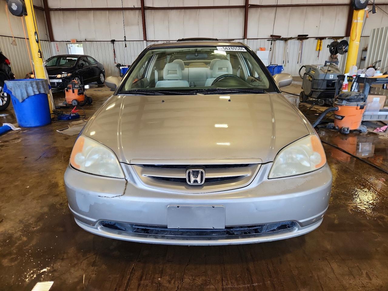 2003 Honda Civic Ex Tan vin: 1HGEM229X3L021251