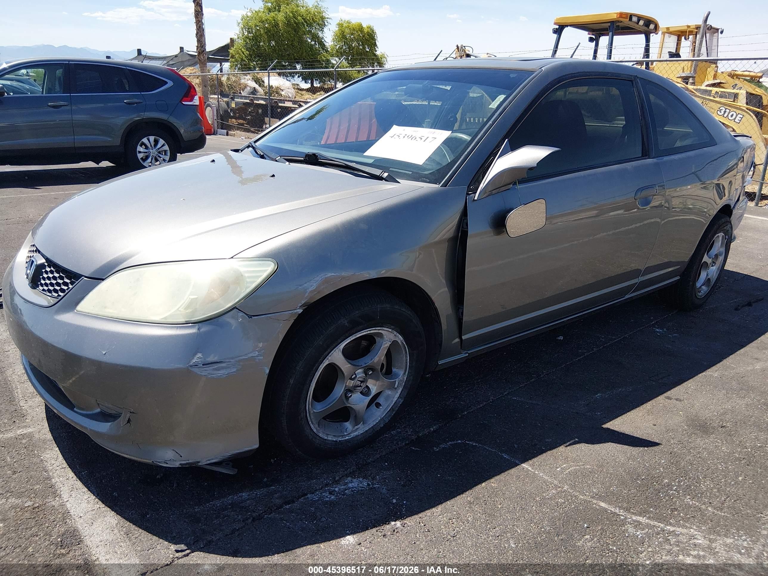 2005 Honda Civic Ex Black vin: 1HGEM229X5L043415