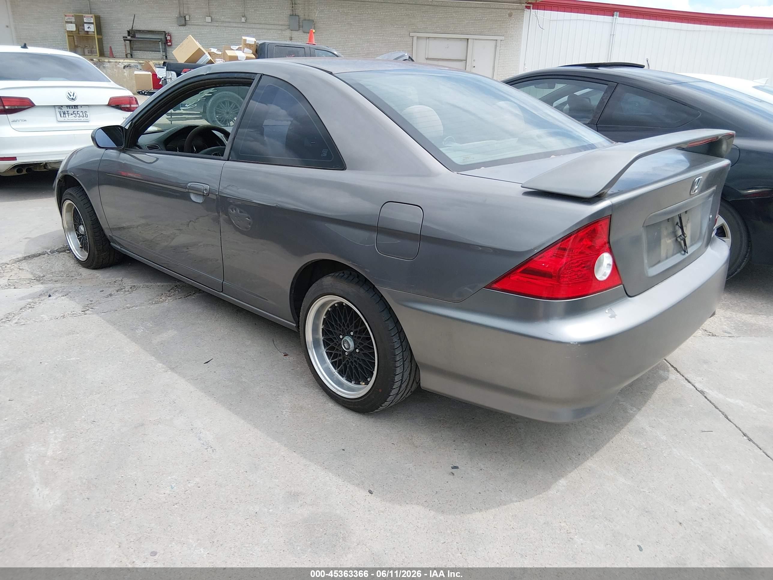 2005 Honda Civic Ex Brown vin: 1HGEM229X5L078911