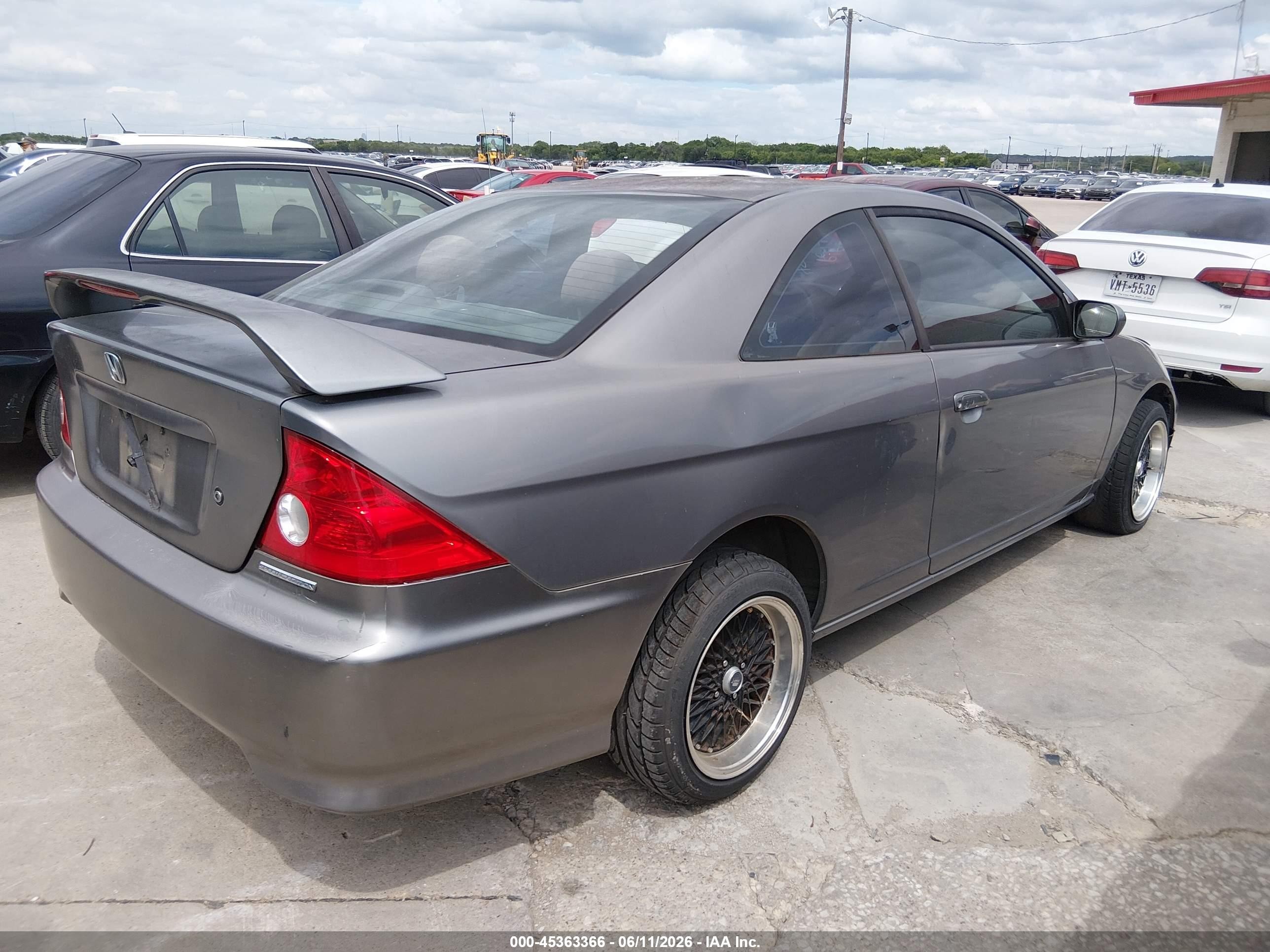 2005 Honda Civic Ex Brown vin: 1HGEM229X5L078911