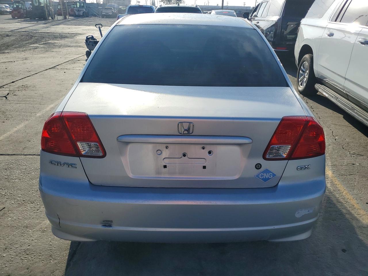 2005 Honda Civic Gx Серебряный vin: 1HGEN26535L000054