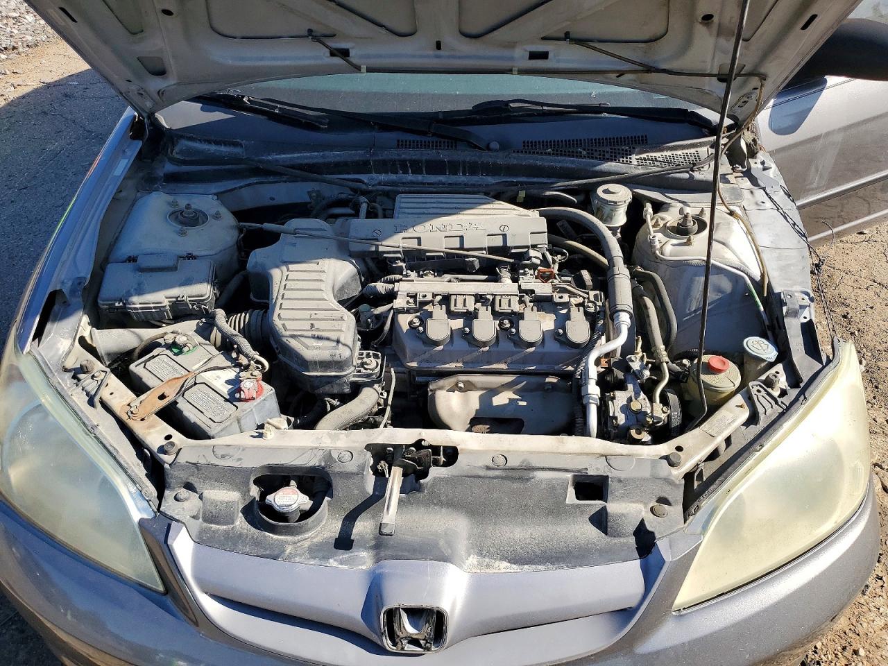 2005 Honda Civic Dx Vp Silver vin: 1HGES16305L007156