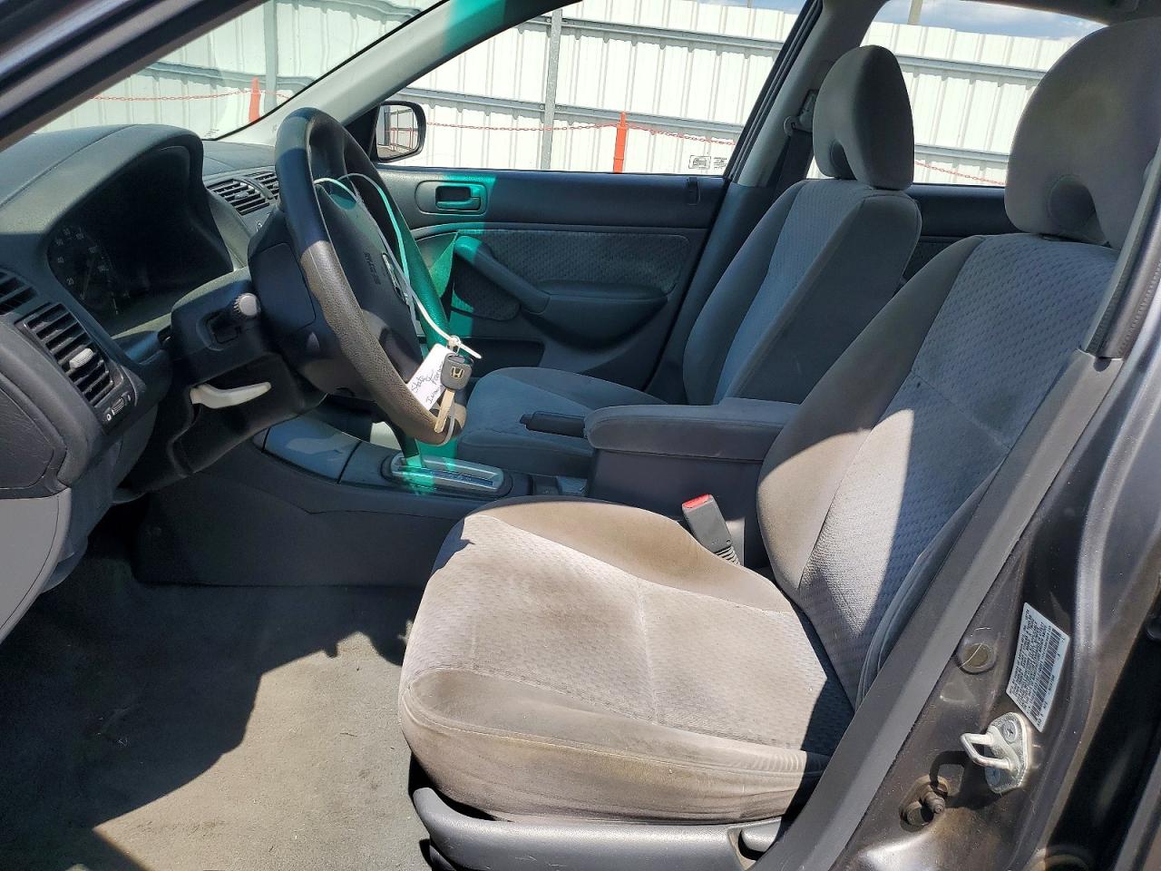 2005 Honda Civic Dx Vp Серый vin: 1HGES16315L016061