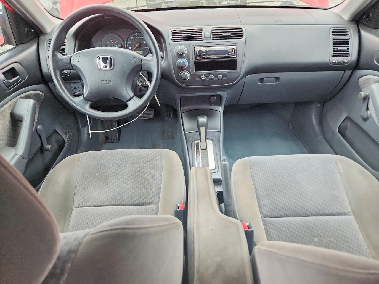 2005 Honda Civic Dx Vp Красный vin: 1HGES16335L008673