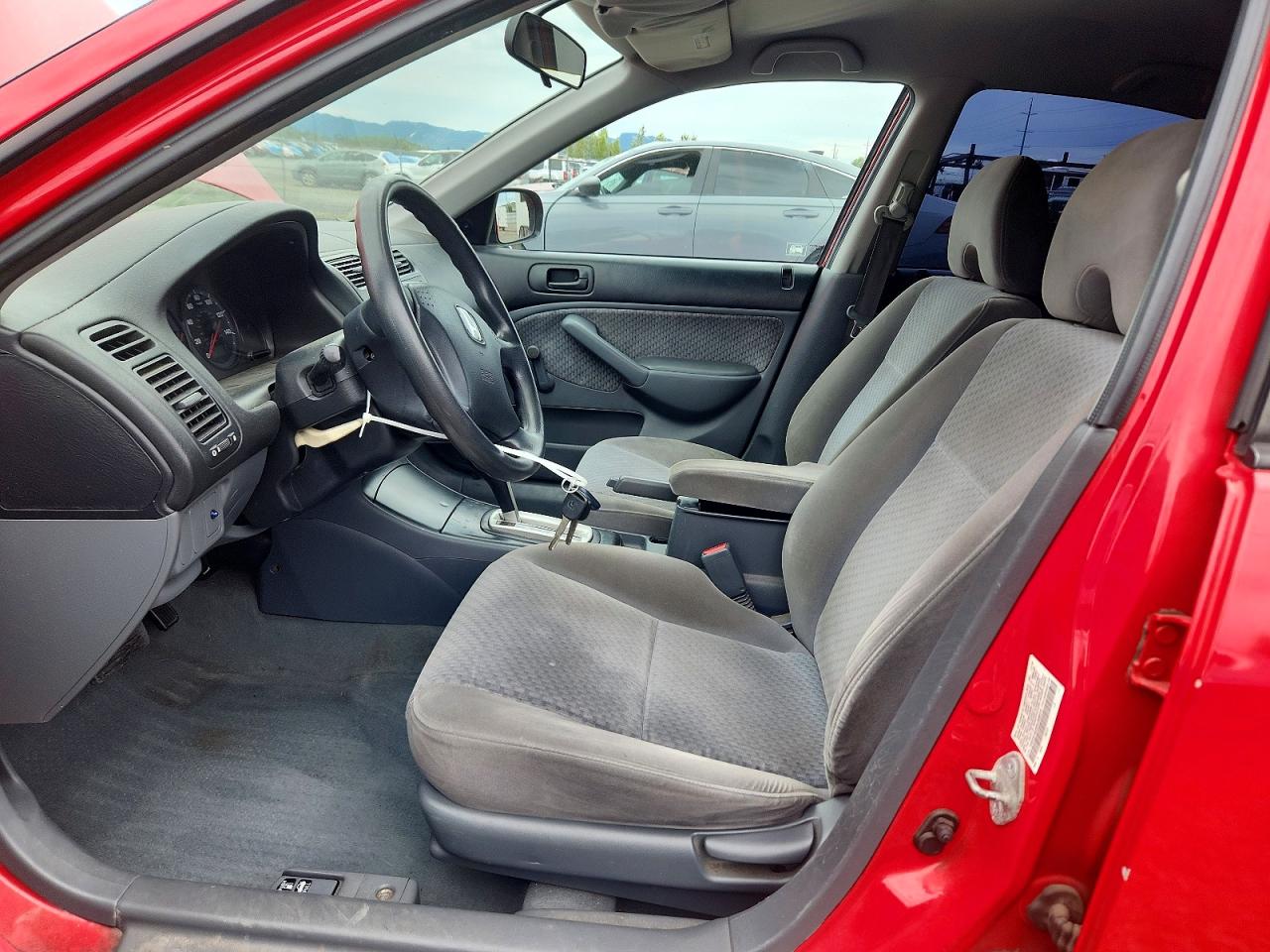 2005 Honda Civic Dx Vp Красный vin: 1HGES16335L008673