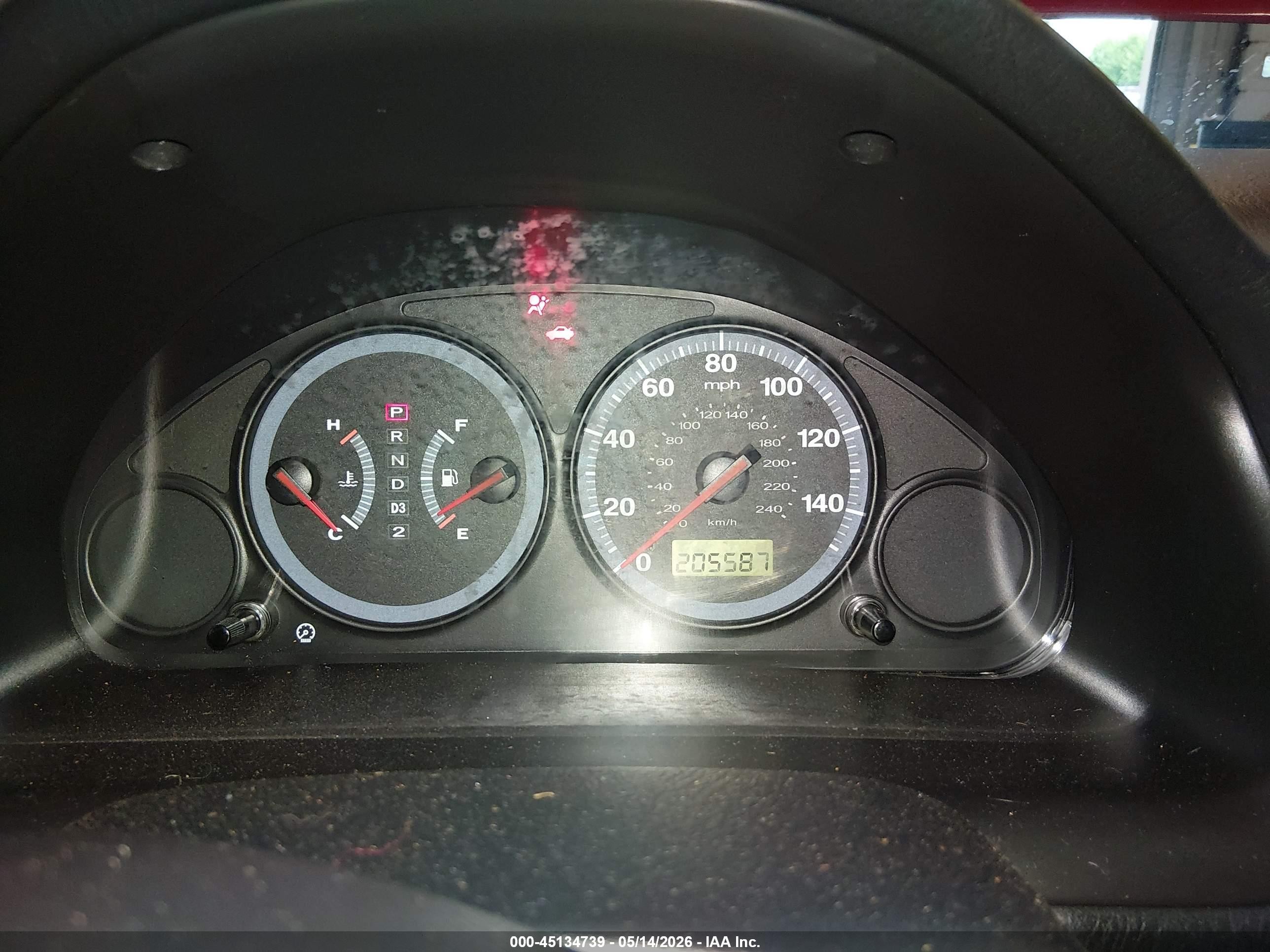 2005 Honda Civic Vp Red vin: 1HGES16345L017656