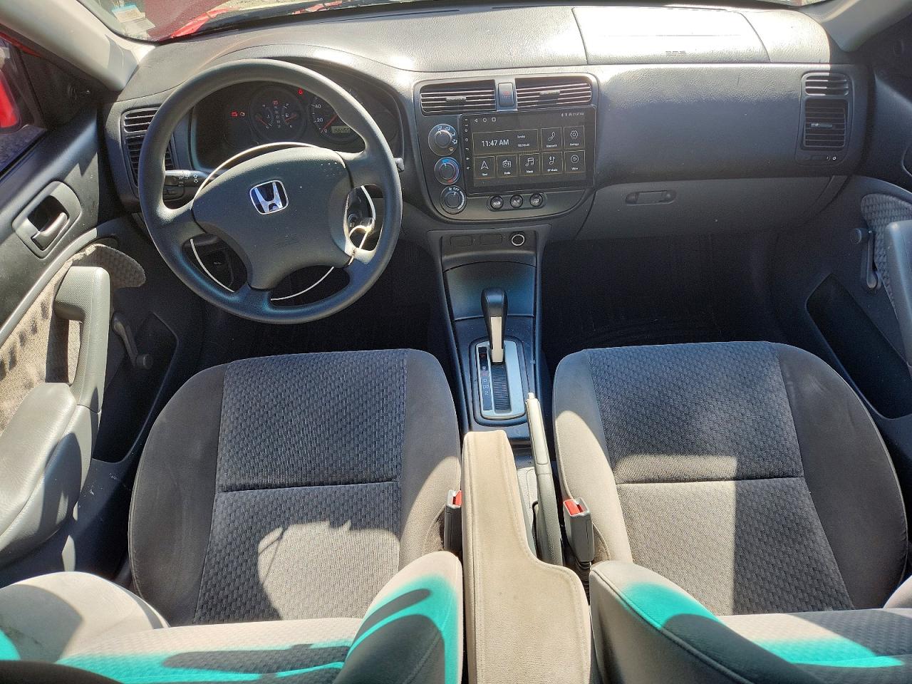 2005 Honda Civic Dx Vp Red vin: 1HGES16355L011509
