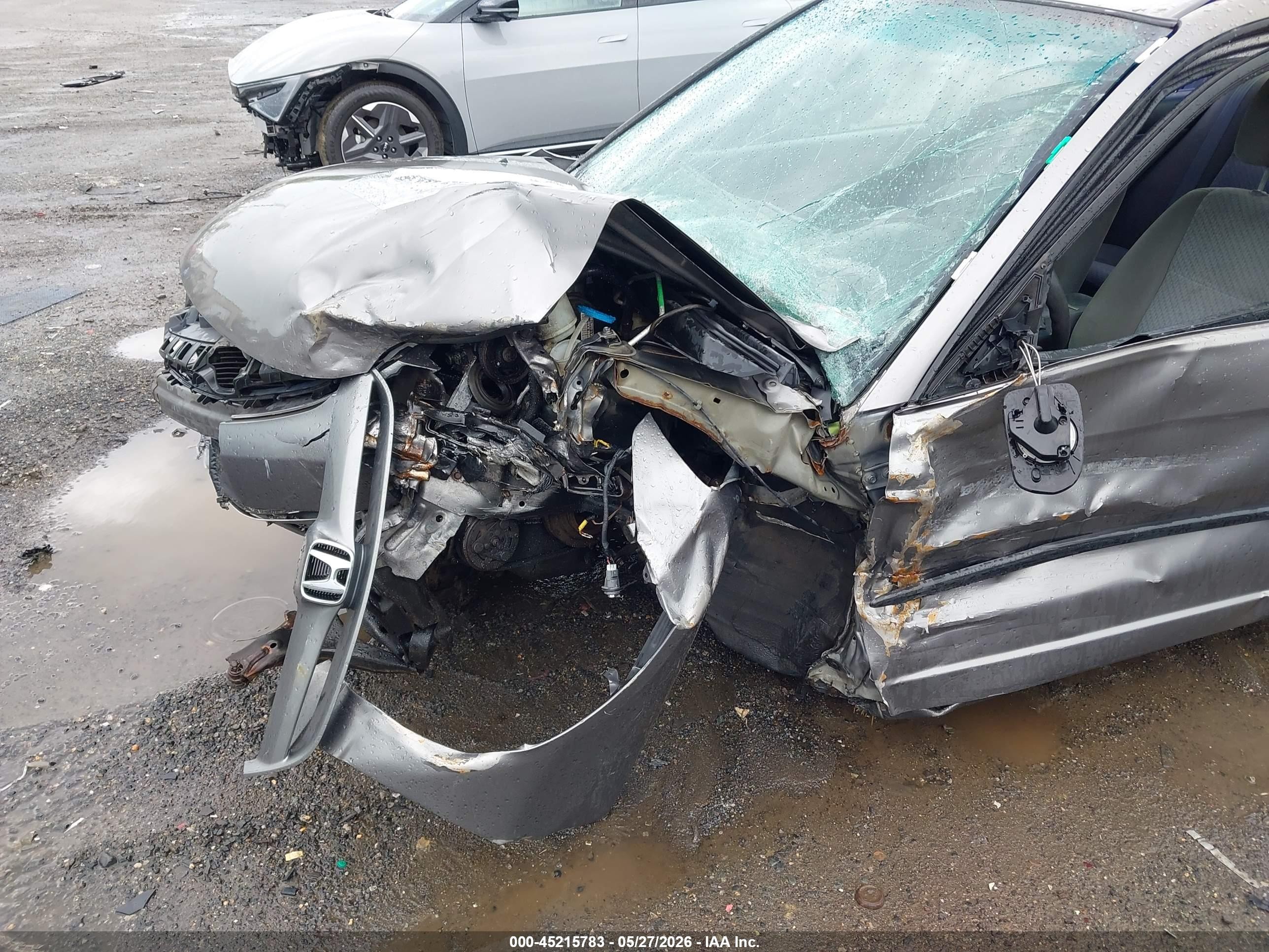 2005 Honda Civic Vp Бежевый vin: 1HGES16355L020047