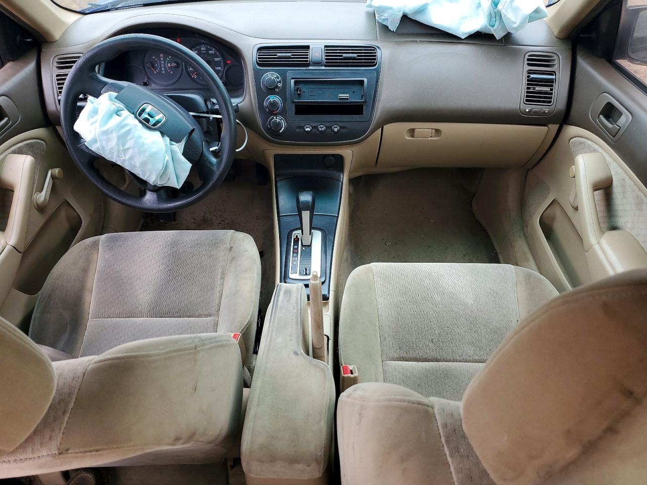2005 Honda Civic Dx Vp Blue vin: 1HGES16385L001086