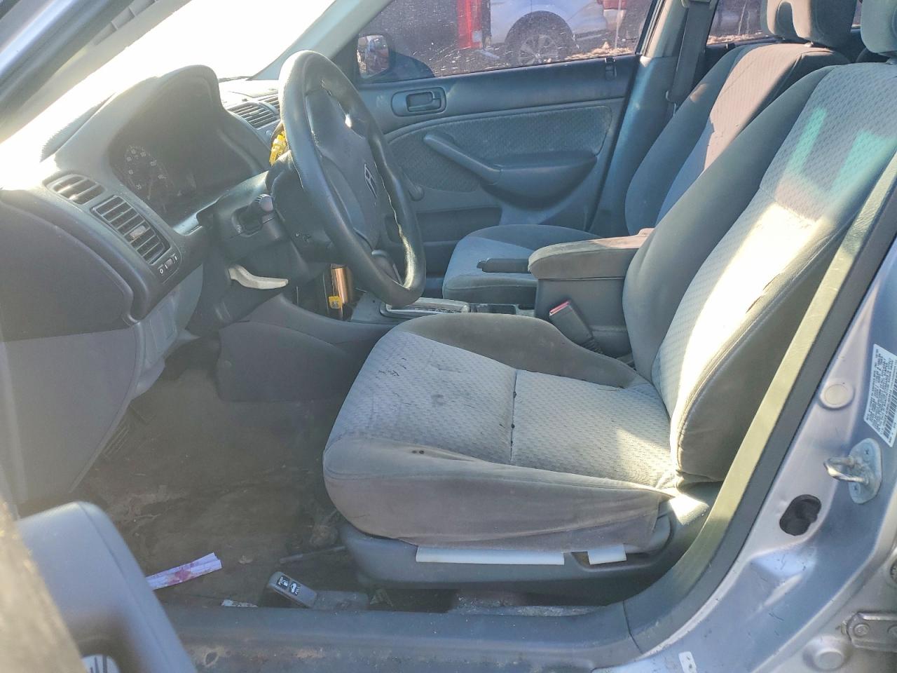 2004 Honda Civic Dx Vp Gray vin: 1HGES16394L003914