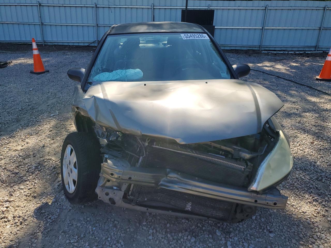 2005 Honda Civic Dx Vp Tan vin: 1HGES16395L005065