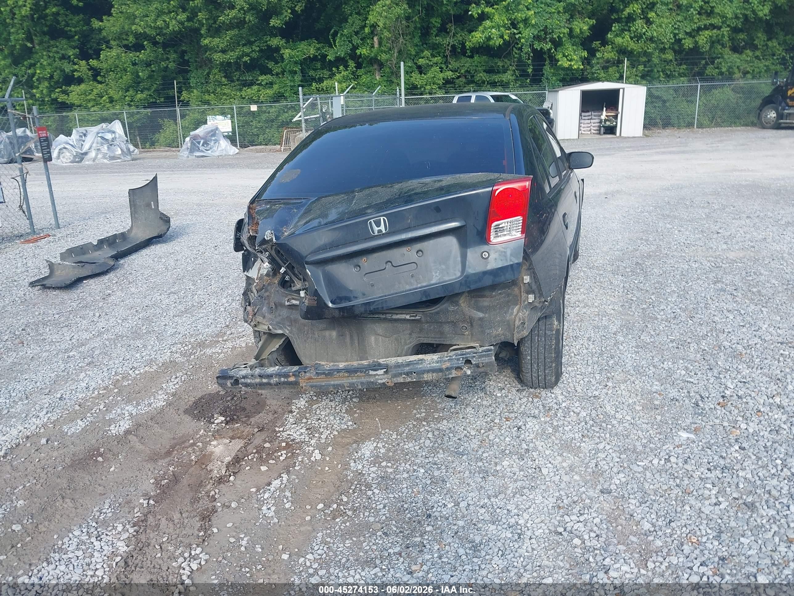 2005 Honda Civic Vp Black vin: 1HGES16395L015174