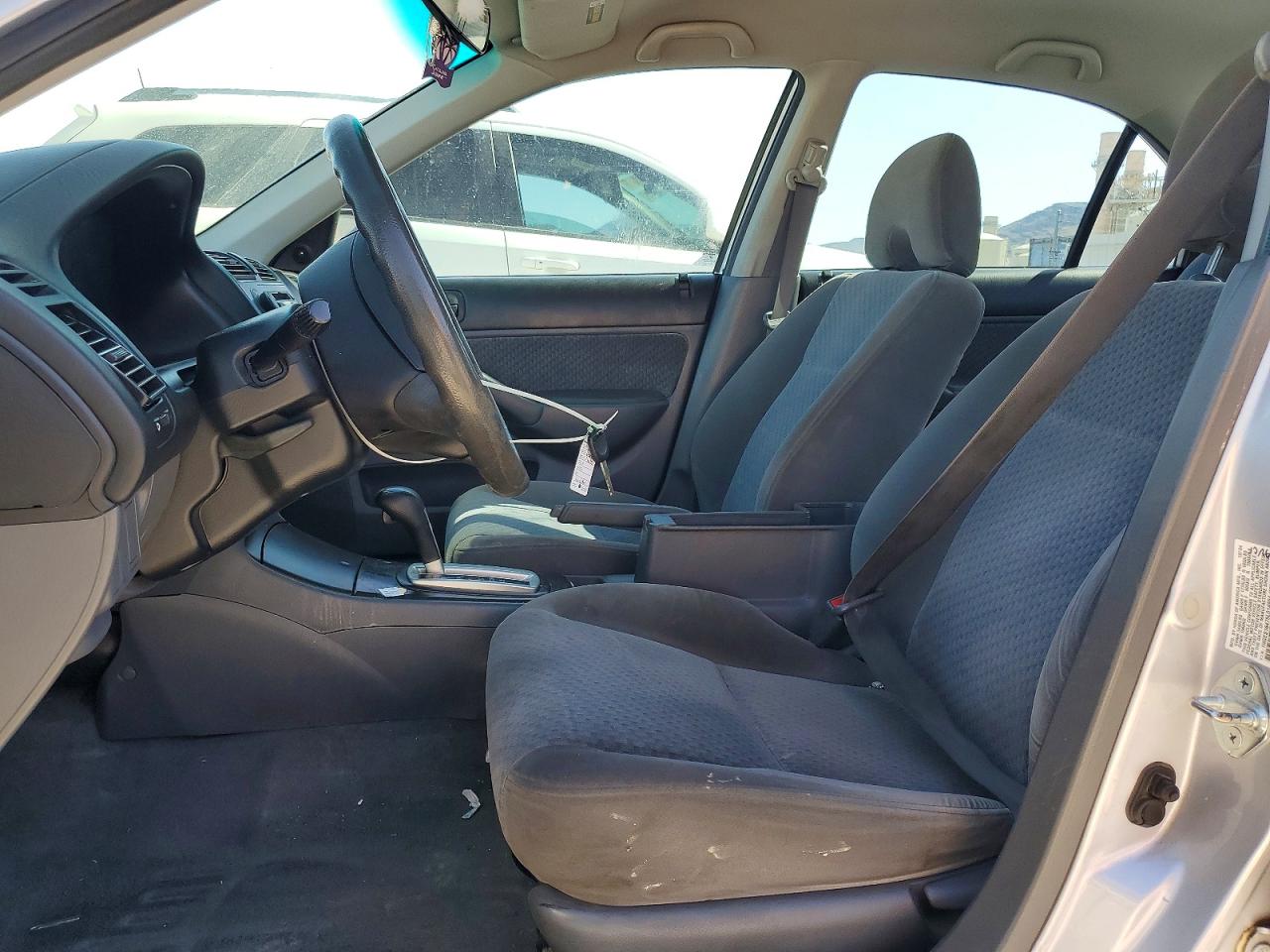 2005 Honda Civic Dx Silver vin: 1HGES16475L014954