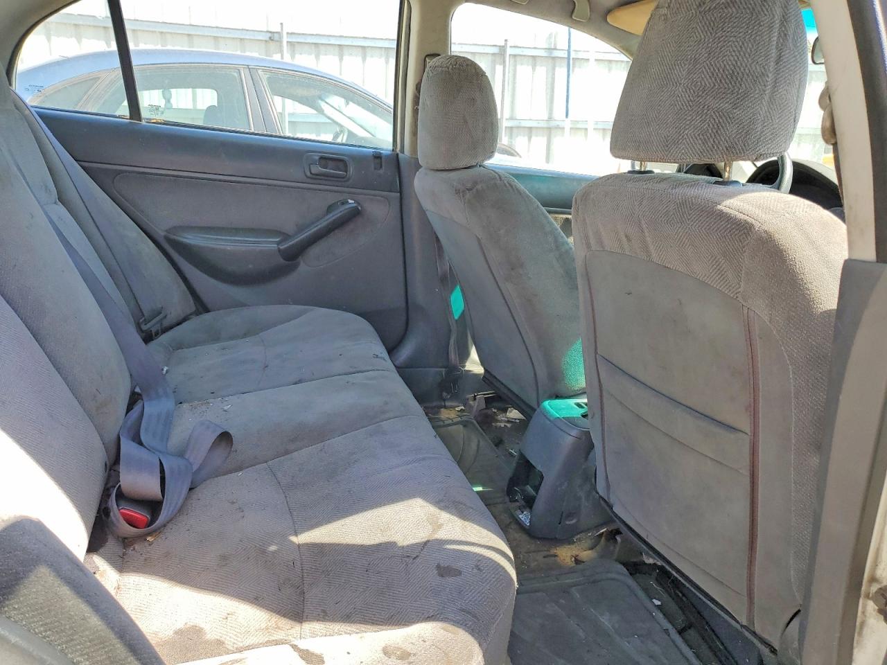 2001 Honda Civic Lx Белый vin: 1HGES16501L048107