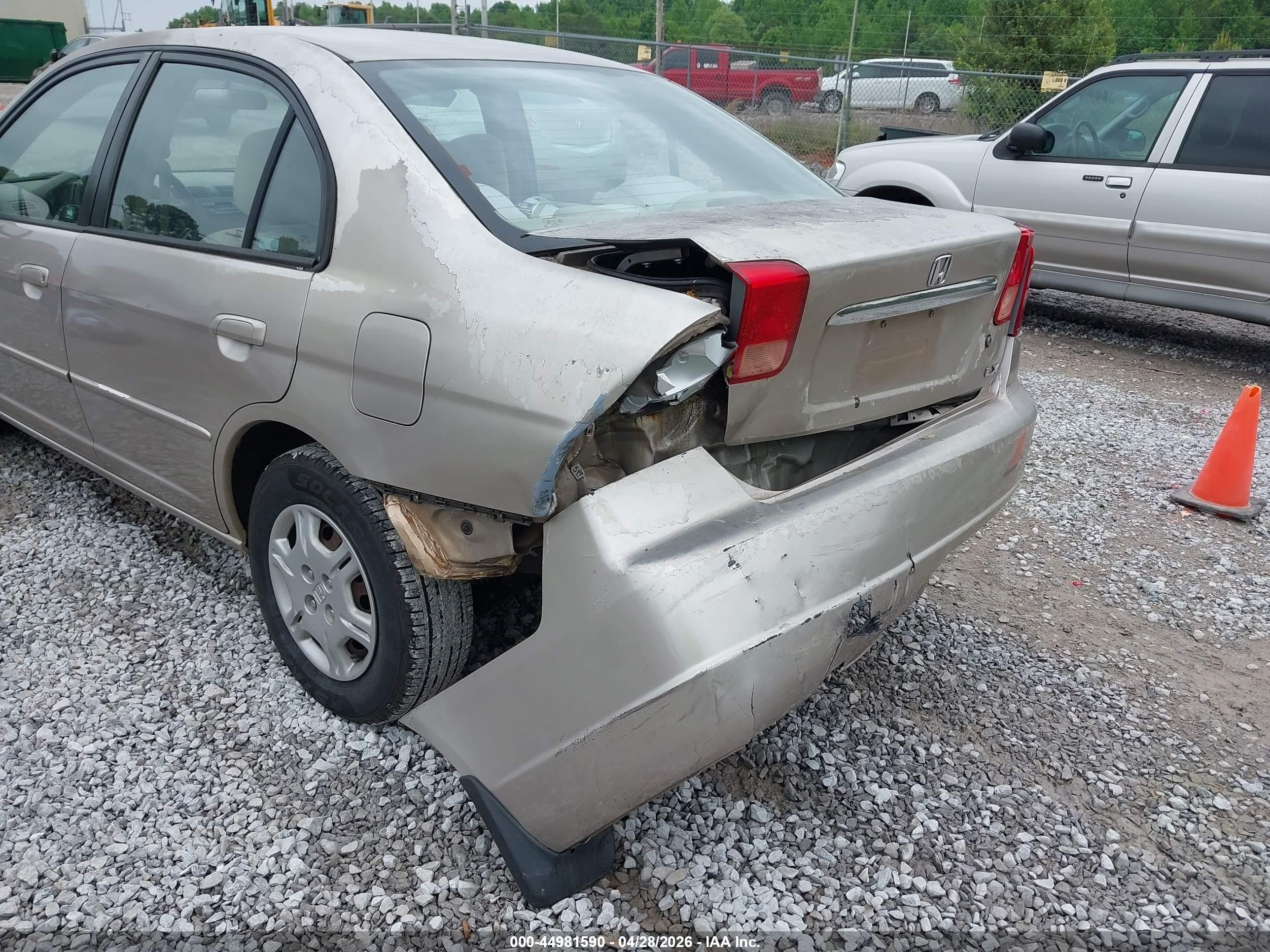 2002 Honda Civic Lx Gold vin: 1HGES16502L066057