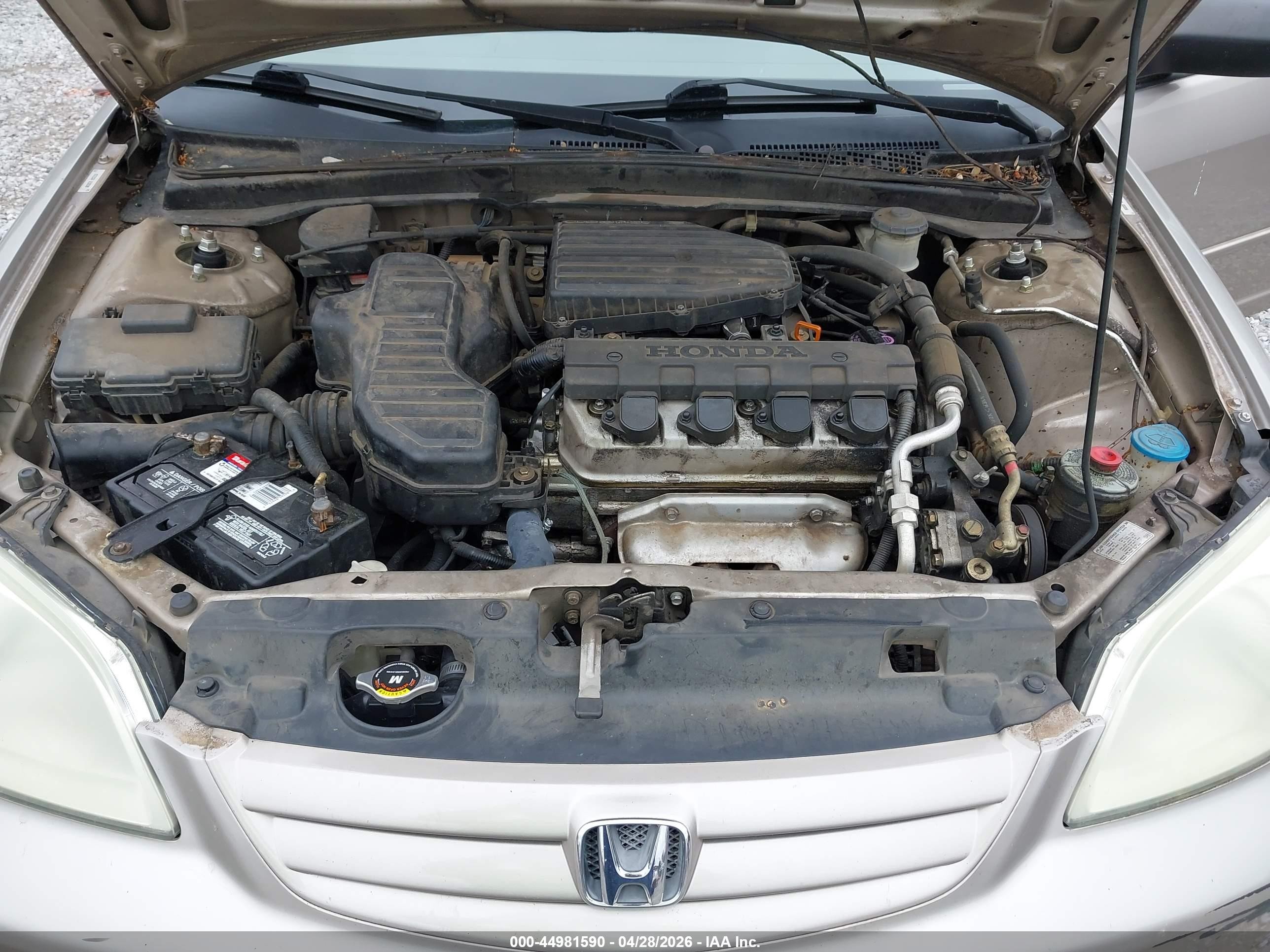 2002 Honda Civic Lx Gold vin: 1HGES16502L066057