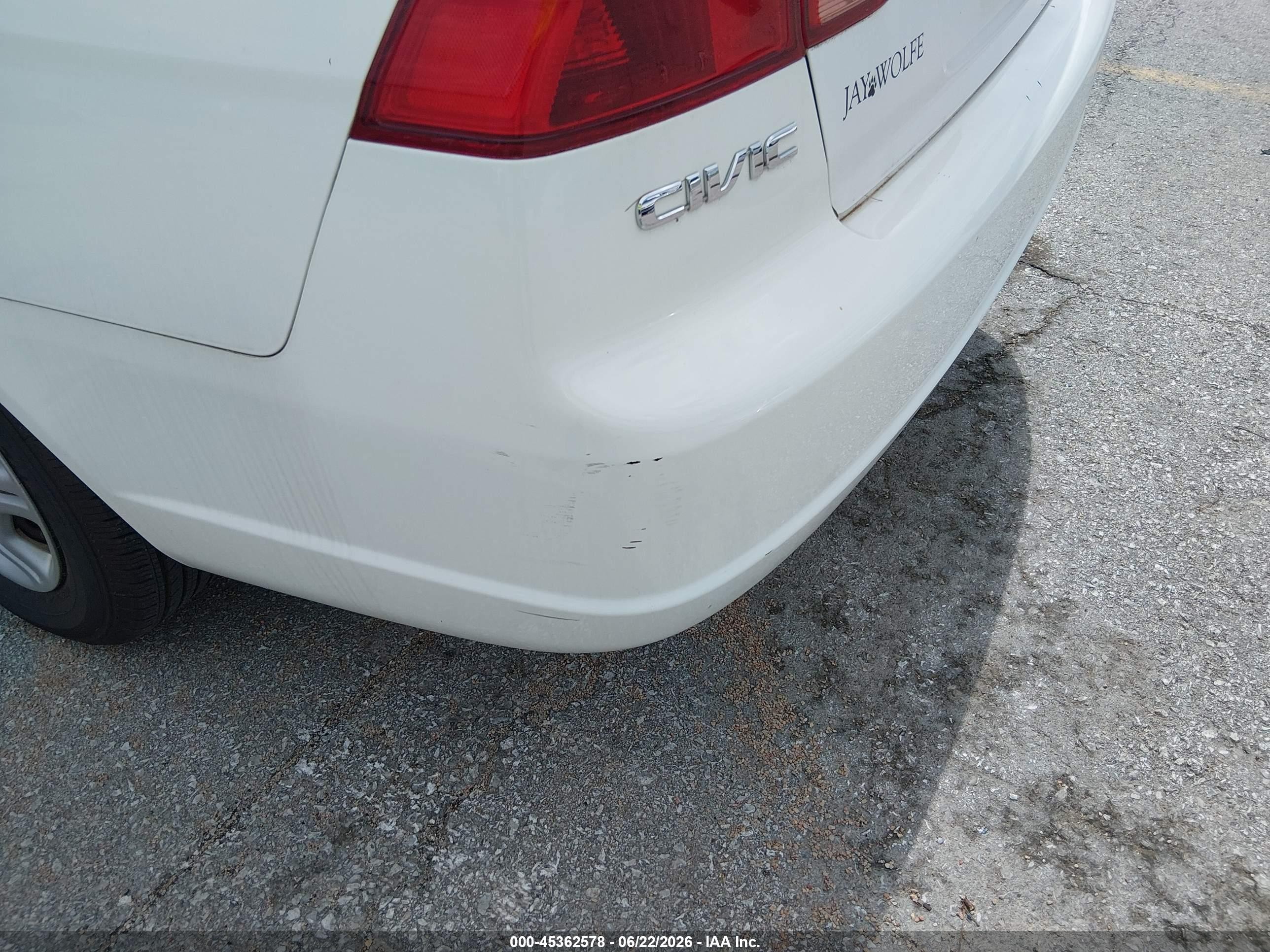 2002 Honda Civic Lx Белый vin: 1HGES16502L068388