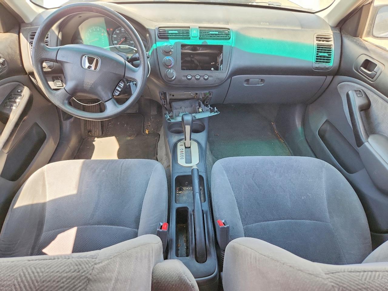 2001 Honda Civic Lx Silver vin: 1HGES16511L032059