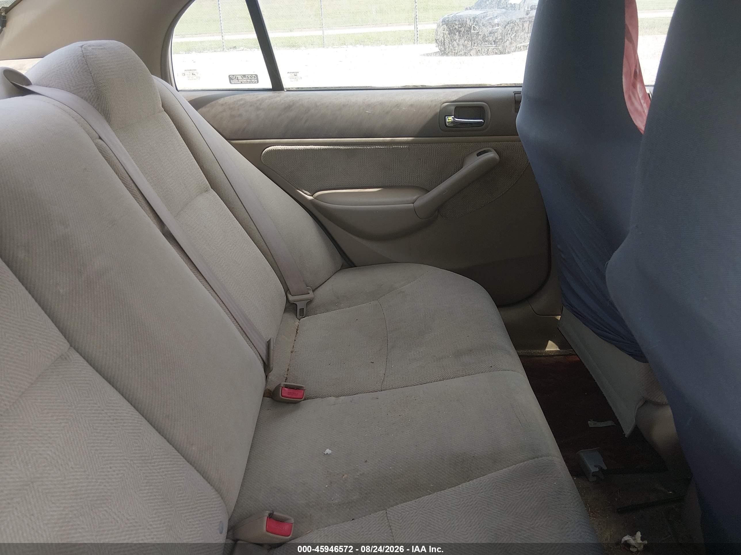 2002 Honda Civic Lx Brown vin: 1HGES16522L040625